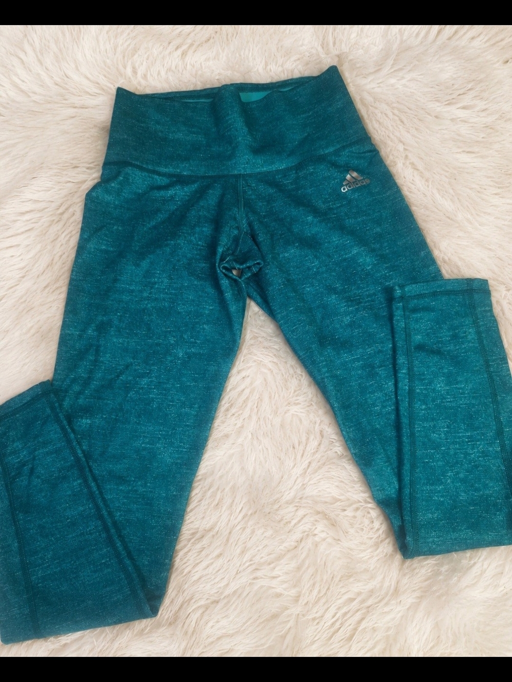 adidas Girls' Teal Performance Leggings